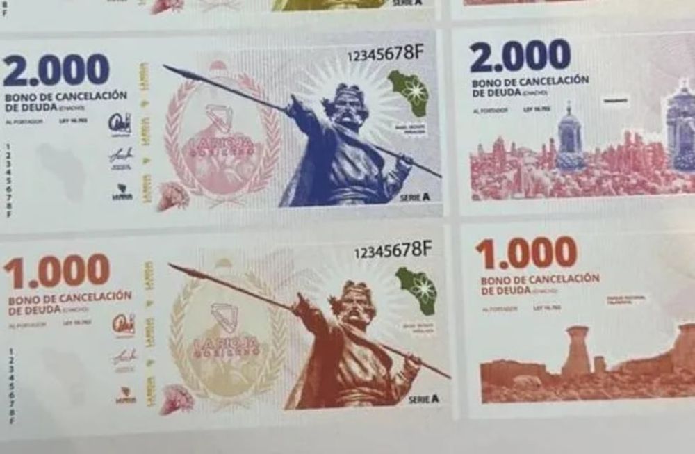 Así será el “Bocade”, la cuasimoneda de La Rioja.