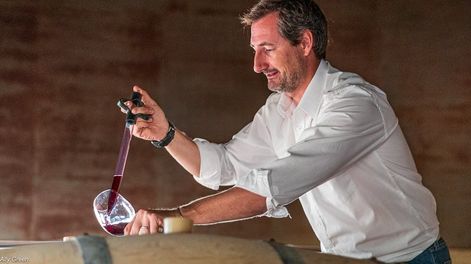 Los Andes | Cristian Moor, enólogo y director de bodega Corazón del Sol.
