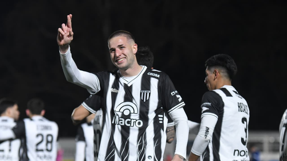Agustín Módica, el goleador de Gimnsaia y Egrima en el Torneo Clausura.&nbsp;