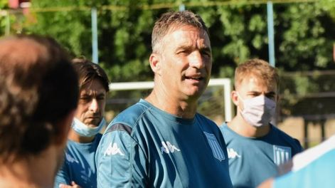 Juan Antonio Pizzi, director técnico de la Academia. / Gentileza: Prensa Racing.