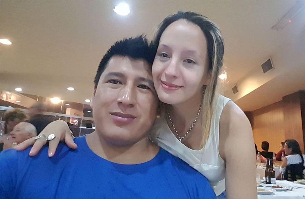 Rolando Ángel Aquino (35) y Karen Leylen Oviedo (31). La mujer lo habría envenenado con anticongelante.