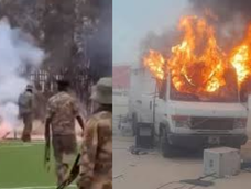 Un penal no cobrado en Tarhuna que terminó con el incendio del Palacio de Gobierno en Trípoli. Un penal no cobrado en Tarhuna que terminó con el incendio del Palacio de Gobierno en Trípoli.