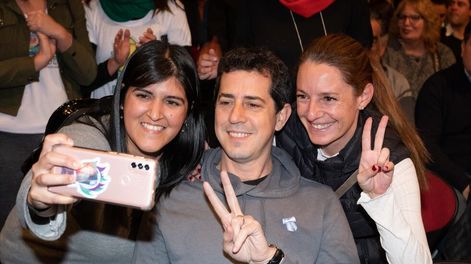 Los Andes | Mendoza es la sede hoy del Frente de Todos a nivel nacional, que convocó a un espacio de debate llamado Peronismo Futuro.El ministro del Interior Wado de Pedro Foto: Ignacio Blanco / Los andes