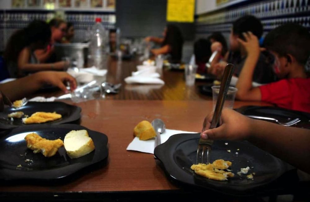 Sevilla: en pleno verano también abren los comedores escolares