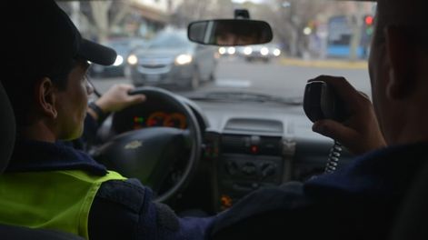 Los Andes | Un vecino notificó al sistema y rápidamente las fuerzas de seguridad lograron reducir al individuo.