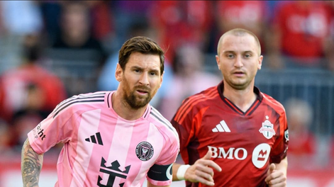 El astro argentino fue una de las figuras en el empate de Las Garzas frente a Toronto. 
