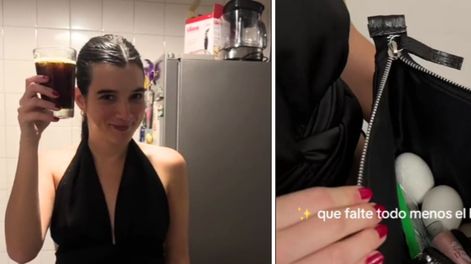 Los Andes | Fue a la Bresh con dos huevos hervidos en su cartera / Captura de video