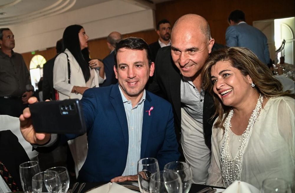 En el almuerzo de las Fuerzas Vivas de San Rafael, García Zalazar destacó el valor del sector productivo y charló con referentes locales