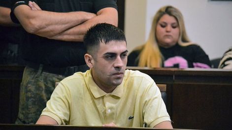 Los Andes | Andrés “El Fachi” Alcaraz Sosa es juzgado por por el asesinato de Pablo Damián Cataldo. Gentileza Poder Judicial.