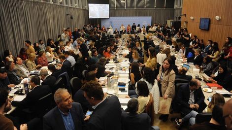 Los Andes | Plenario de las comisiones de Legislación General, Presupuesto y Asuntos Constitucionales.  (Federico López Claro)