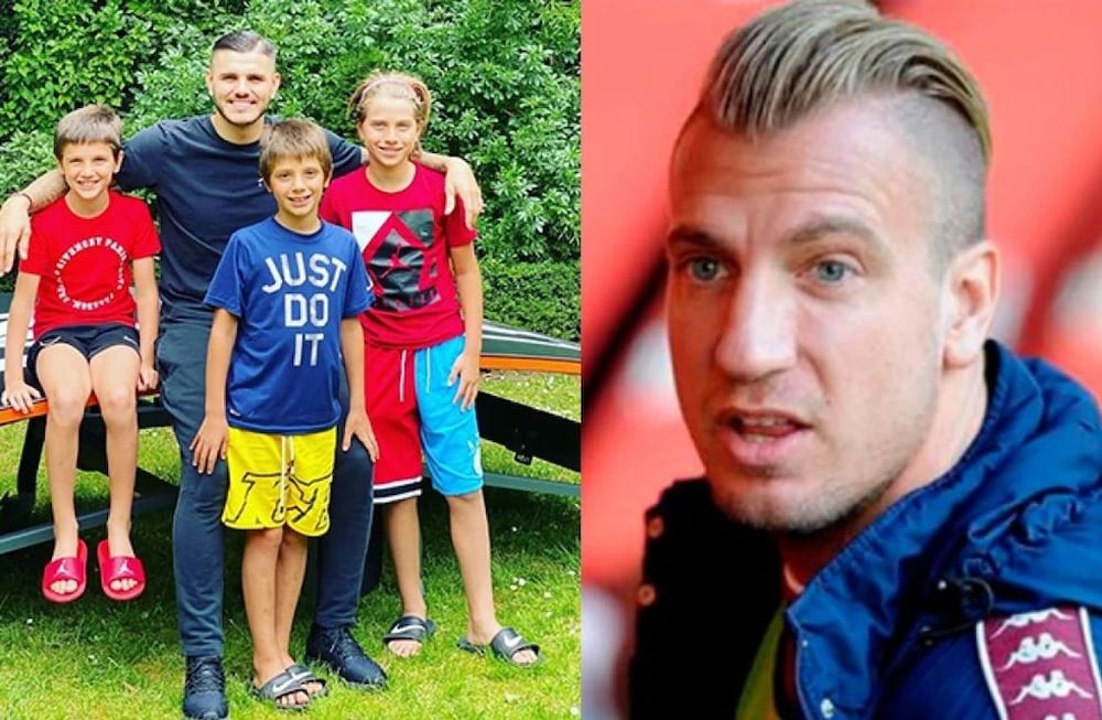 ¿Fue a propósito? Mauro Icardi compartió una postal en el Día del Padre con los hijos de Maxi López