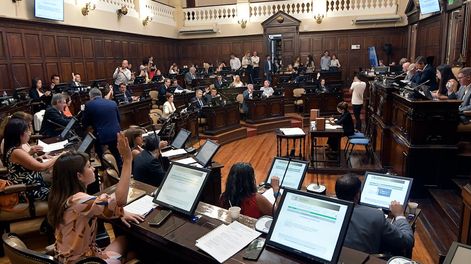 Cámara de Diputados de MendozaEn esta jornada los diputados comenzaron a trabajar en la Legislatura ProvincialFoto: Orlando Pelichotti