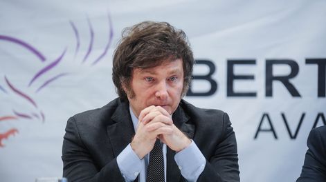 Javier Milei - Foto Federico Lopez Claro