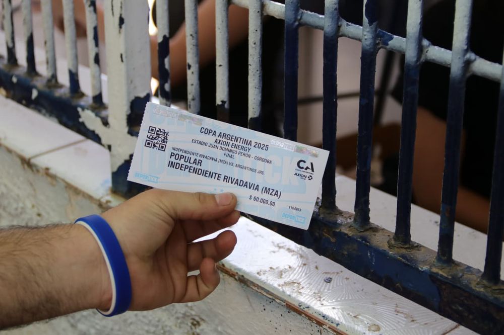 La entrada para la gran final de Copa Argentina