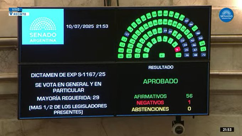El Senado aprobó los proyectos que proponen la distribución de los ATN e impuestos a los combustibles.