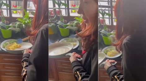 Cristina Kirchner reapareció y mostró la intimidad desde su prisión domiciliaria