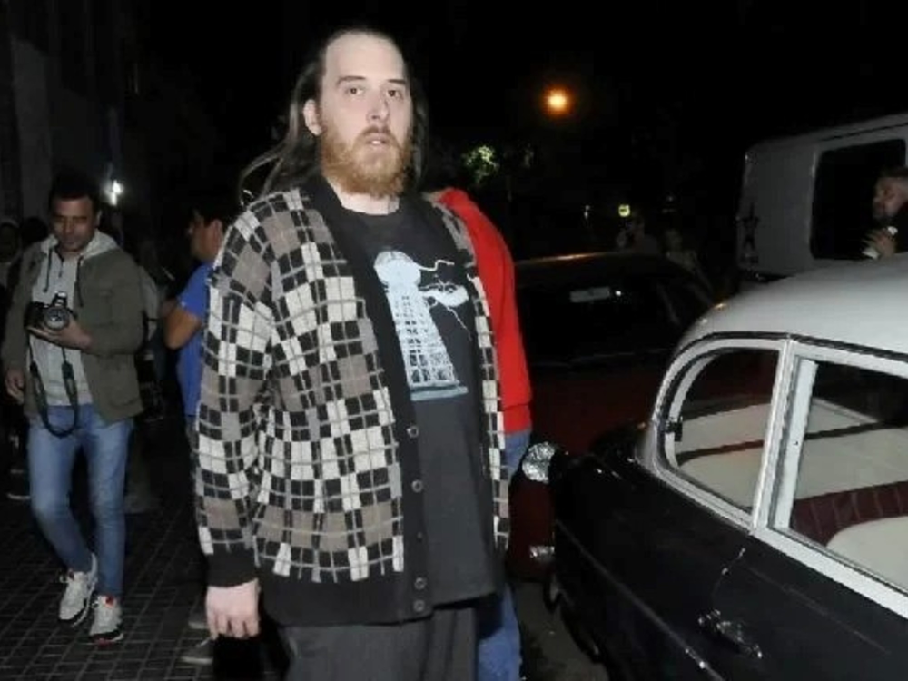 El hijo de Charly García tiene 47 años y ha adoptado un perfil bajo.