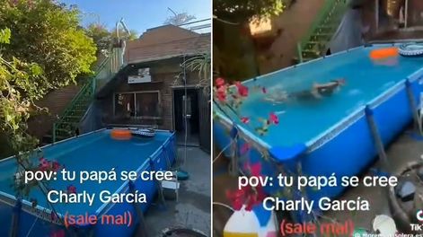 “Tu papá se cree Charly García (sale mal)”: el video viral que generó debate en redes.&nbsp;