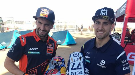 Carburando en el Dakar