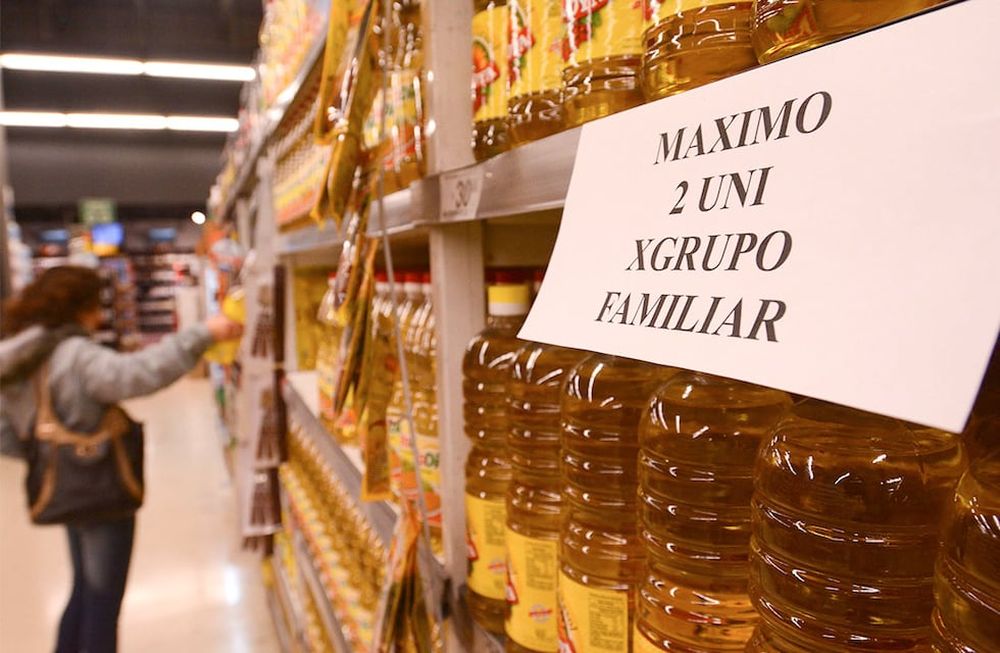Por faltante se debe regular la cantidad de unidades que puede llevar la familia