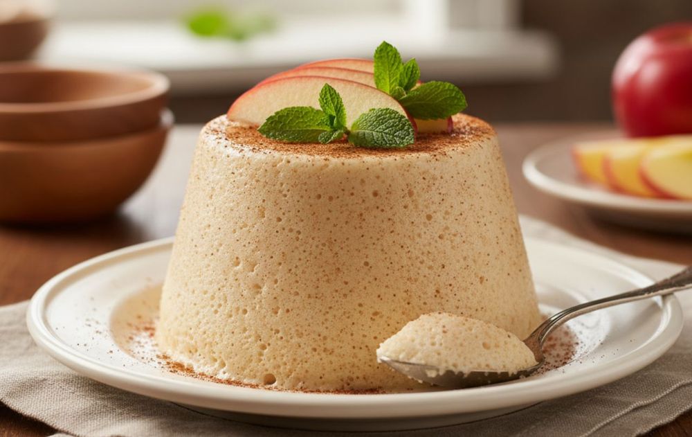 espuma de manzana