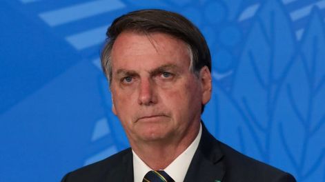 Jair Bolsonaro, presidente de Brasil, se mostró molesto por la decisión de la Justicia de tornar obligatoria a la vacuna contra el coronavirus