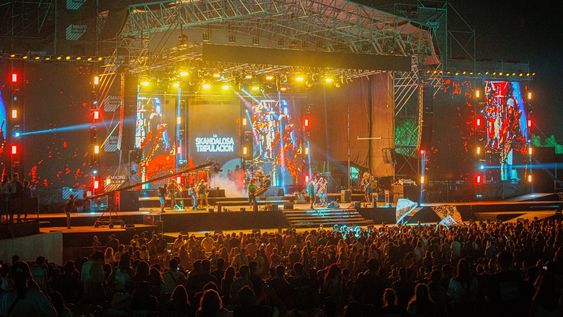 el festival del malbec y el olivo arranco con una explosion de rock mendocino