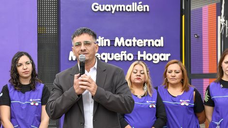 Así es el nuevo jardín maternal que inauguró Guaymallén en Jesús Nazareno