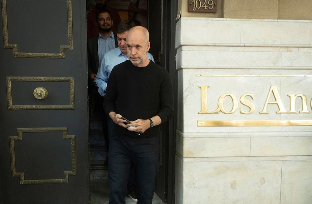 El jefe de Gobierno porteño, Horacio Rodriguez Larreta, también habló de Mendoza.