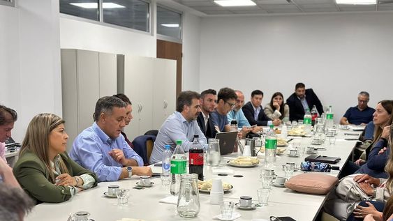 Reunión del bloque PRO en la Cámara de Diputados, conducida por Cristian Ritondo (Foto: PRO Diputados)