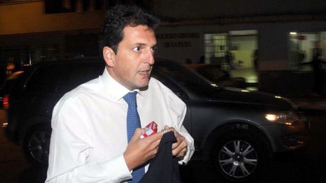 Massa después del robo en 2013, cuando hacía crecer su nombre en la política argentina: Si alguien piensa que nos íbamos a asustar se equivoca”