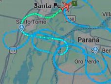 Un avión de Aerolíneas Argentinas tuvo que sobrevolar una hora para poder aterrizar