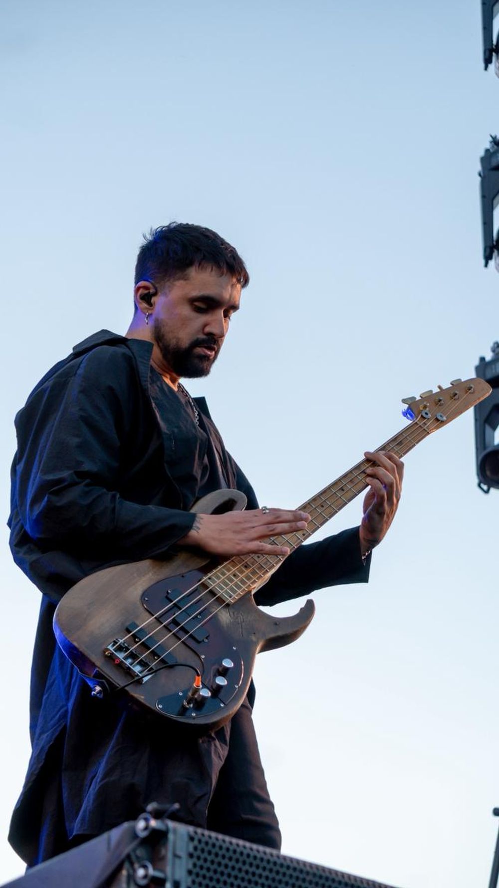 Charlie Noguera, bajista de Catupecu Machu.