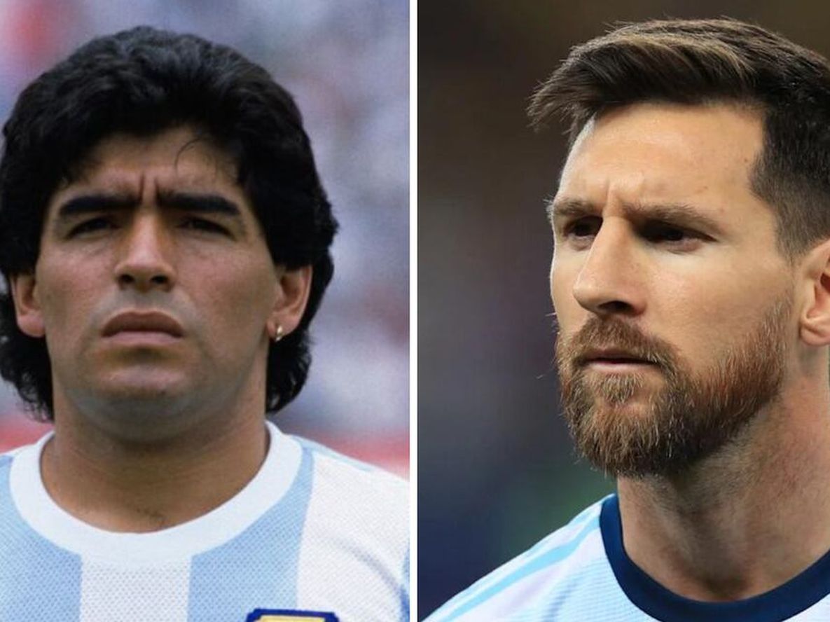 Una teoría unió a Maradona con Messi y da esperanzas para Qatar 2022.