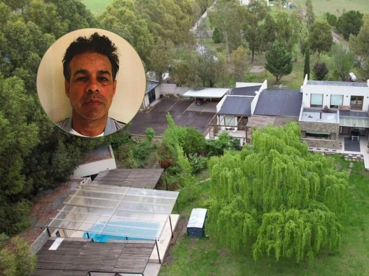 Escándalo narco: así es la lujosa estancia donde Fred Machado cumple su prisión domiciliaria