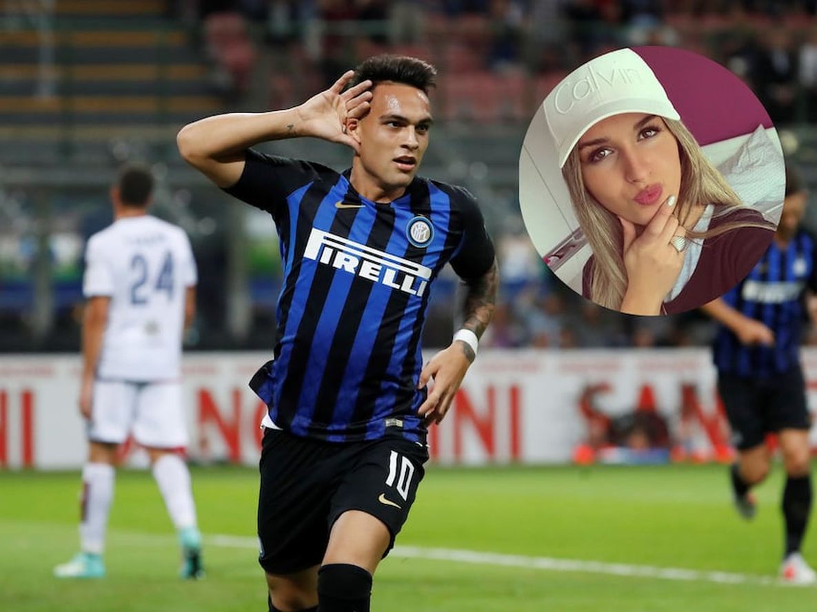 La instagramer mendocina y amiga de Lautaro Martínez estuvo en la cancha y le trajo suerte