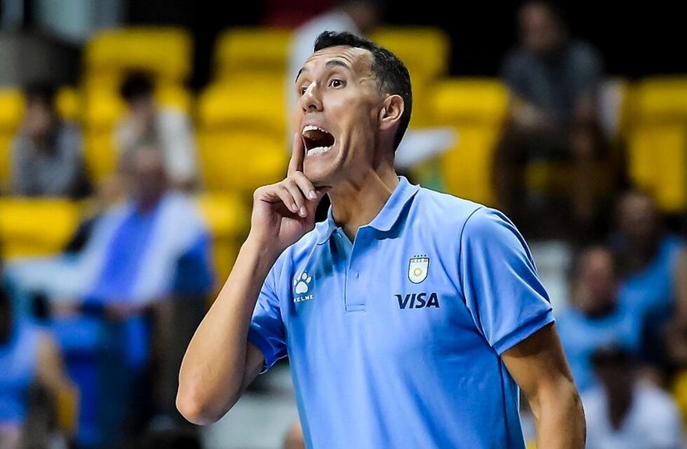 Pablo Prigioni, el DT de la selección argentina. (Prensa CAB)