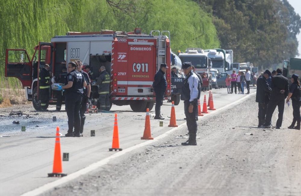 Las cinco víctimas fatales del accidente de Lavalle tenían 21 y 23 años