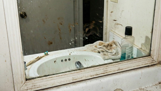 vidrios del bano siempre transparentes, sin fregar: rociar con agua tibia y este producto