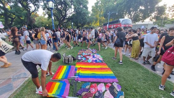 Marcha Federal LGBTIQ+ en Mendoza |&nbsp; Fotos: Daniel Caballero y Ramiro Gómez / Los Andes&nbsp;