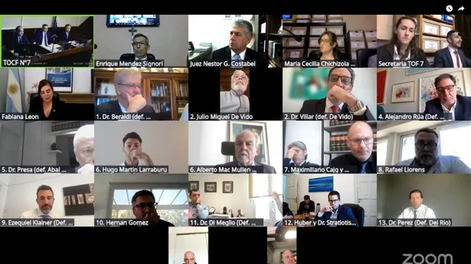 Los 86 imputados de la causa Cuadernos.