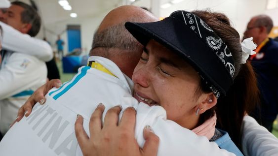 Fernanda Russo, medalla panamericana y clasifiación a París 2024 (Jorge Loyola/Santiago 2023)