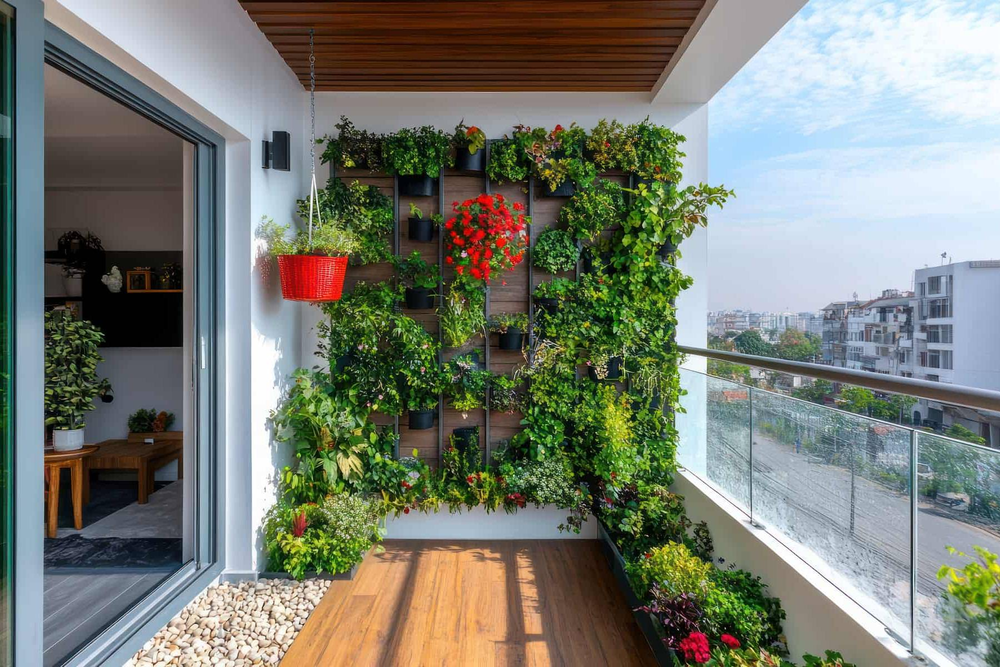 Jardín y jardinería suman plantas rastreras resistentes que transforman balcones urbanos apagados.