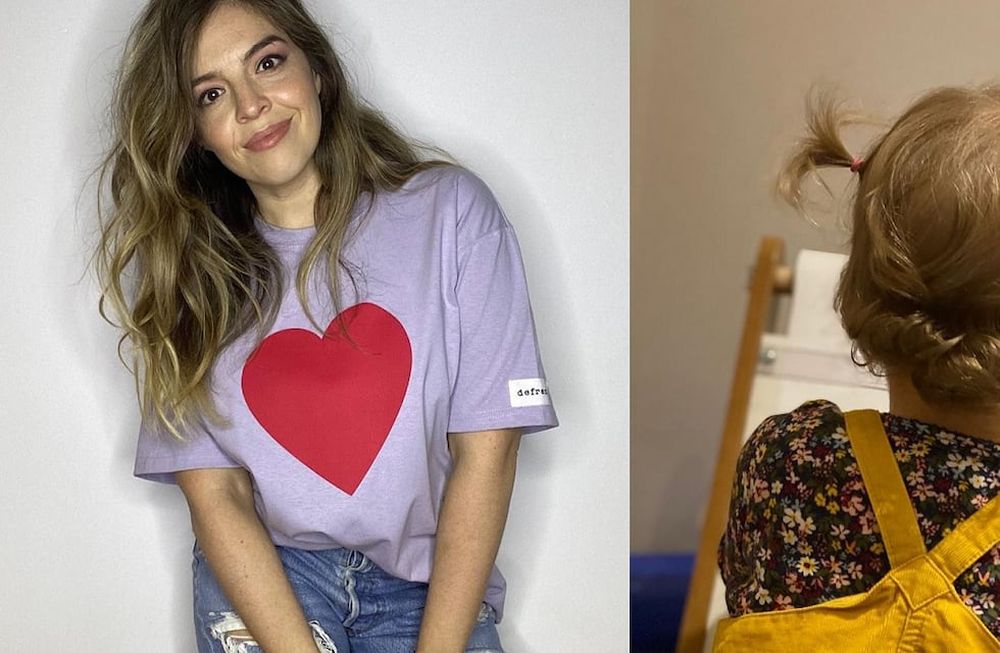 Dalma Maradona hoy está de fiesta, su hija Roma cumple dos años