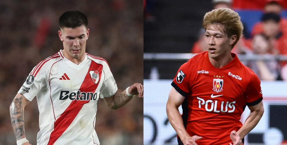 Mastantuono posiblemente jugará contra los japonenes en el debut de River Plate. / D Sports. 