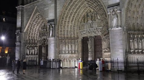 Los Andes | La Catedral de Notre Dame reabrió sus puertas. EFE/EPA/CHRISTOPHE PETIT TESSON / POOL