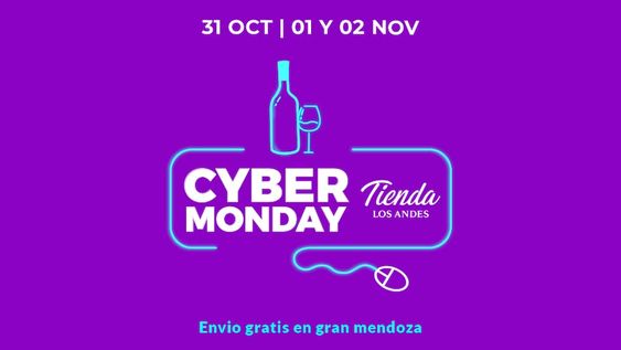 Con Cyber Monday, comprá los mejores vinos a precios rebajados en Tienda Los Andes