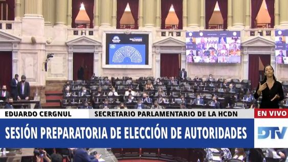 En vivo: Sesión preparatoria en Cámara de Diputados