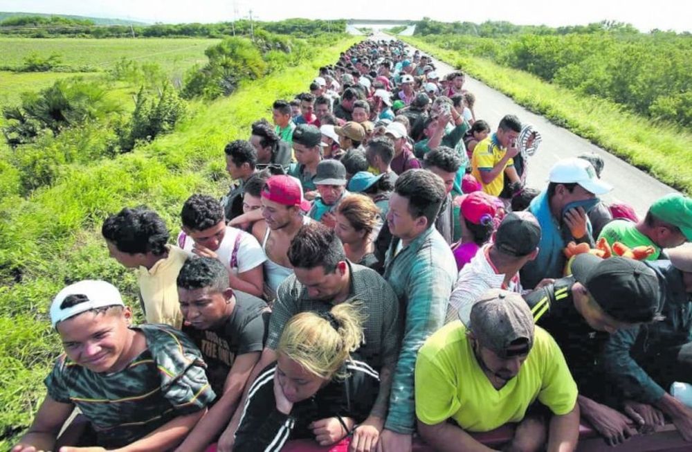 Adelantados de la caravana ya llegaron a Ciudad de México