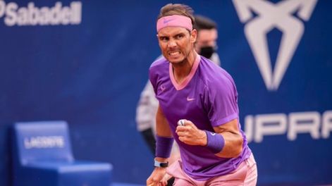 Nadal pasó a semifinales del ATP de Barcelona.